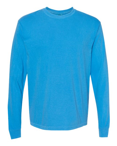 Garment-Dyed Heavyweight Long Sleeve T-Shirt - Image 46