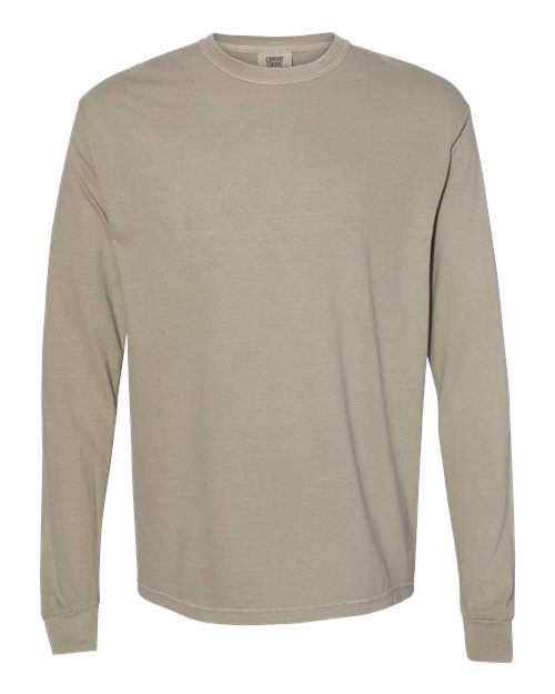 Garment-Dyed Heavyweight Long Sleeve T-Shirt - Image 47