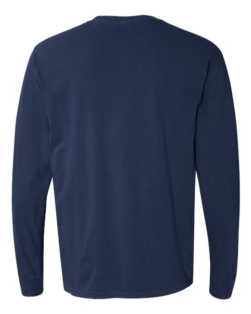 Garment-Dyed Heavyweight Long Sleeve T-Shirt - Image 169