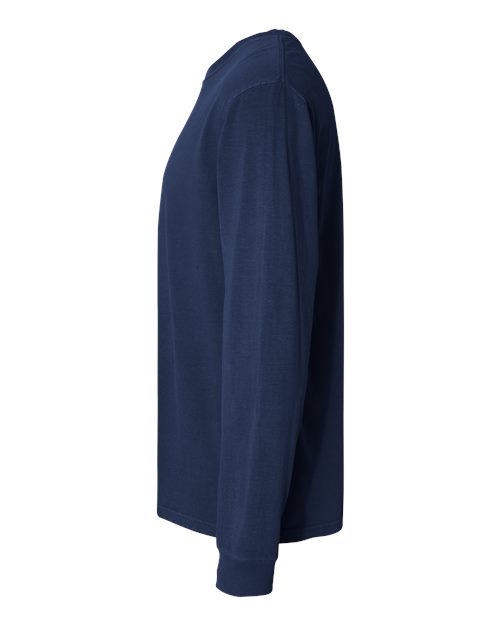 Garment-Dyed Heavyweight Long Sleeve T-Shirt - Image 170