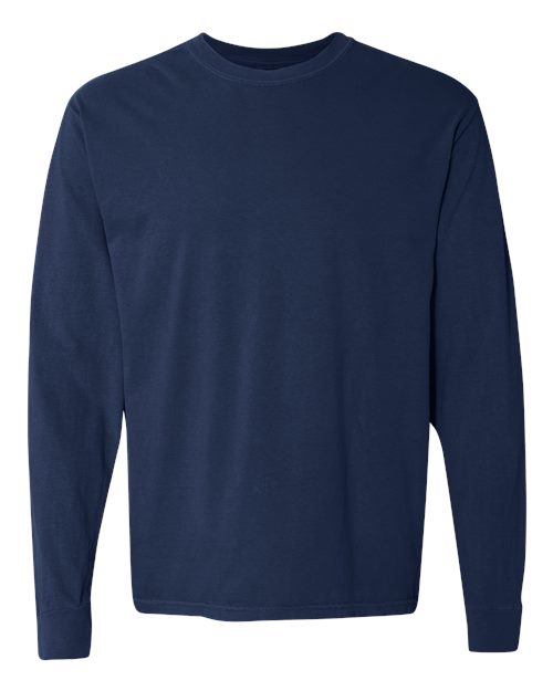 Garment-Dyed Heavyweight Long Sleeve T-Shirt - Image 51