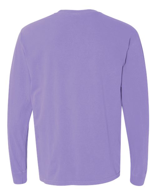 Garment-Dyed Heavyweight Long Sleeve T-Shirt - Image 171