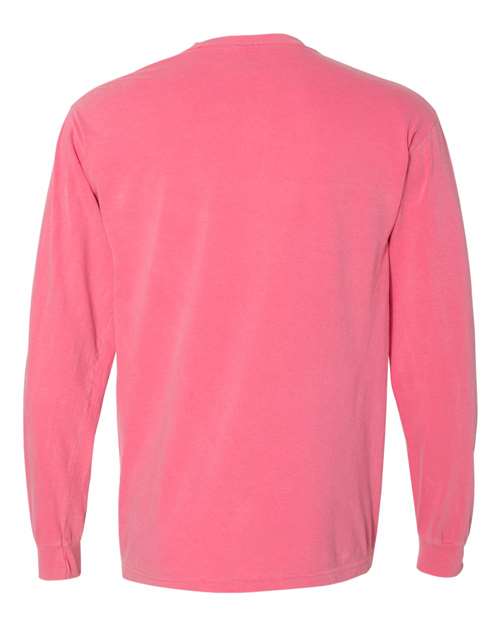 Garment-Dyed Heavyweight Long Sleeve Pocket T-Shirt - Image 54