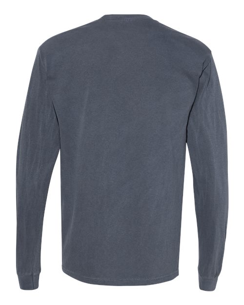 Garment-Dyed Heavyweight Long Sleeve Pocket T-Shirt - Image 56