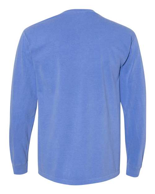 Garment-Dyed Heavyweight Long Sleeve Pocket T-Shirt - Image 58