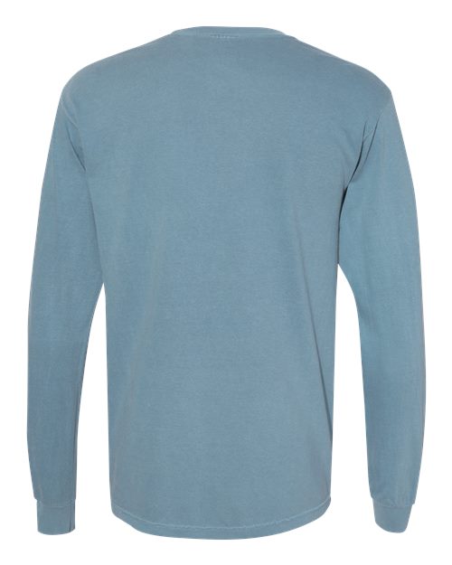 Garment-Dyed Heavyweight Long Sleeve Pocket T-Shirt - Image 66