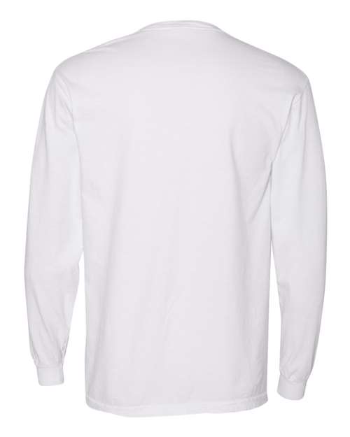 Garment-Dyed Heavyweight Long Sleeve Pocket T-Shirt - Image 99