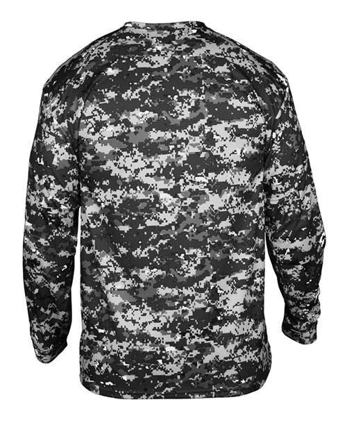 Youth Digital Camo Long Sleeve T-Shirt - Image 11