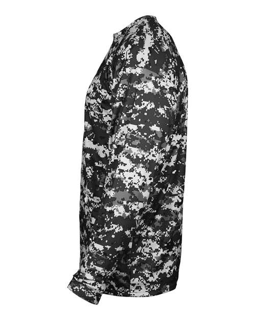 Youth Digital Camo Long Sleeve T-Shirt - Image 10