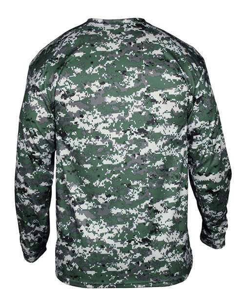 Youth Digital Camo Long Sleeve T-Shirt - Image 13