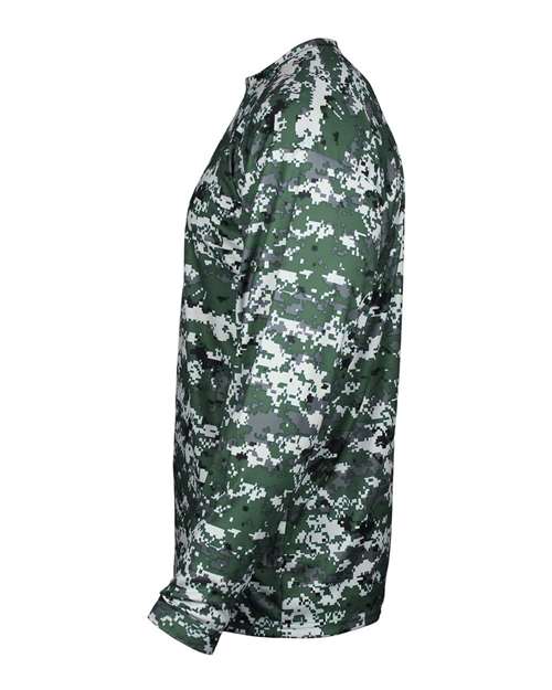 Youth Digital Camo Long Sleeve T-Shirt - Image 12