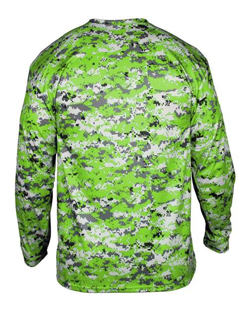 Youth Digital Camo Long Sleeve T-Shirt - Image 15