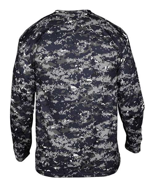 Youth Digital Camo Long Sleeve T-Shirt - Image 17