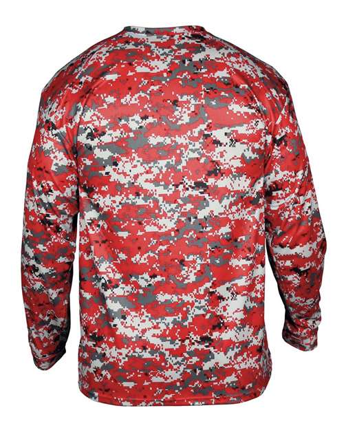 Youth Digital Camo Long Sleeve T-Shirt - Image 19