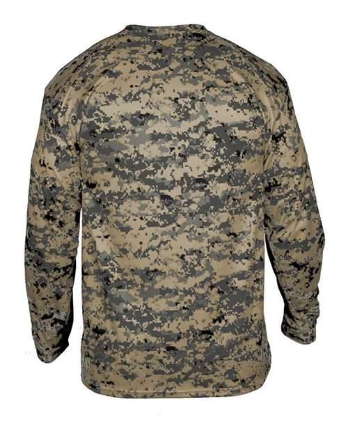 Youth Digital Camo Long Sleeve T-Shirt - Image 23