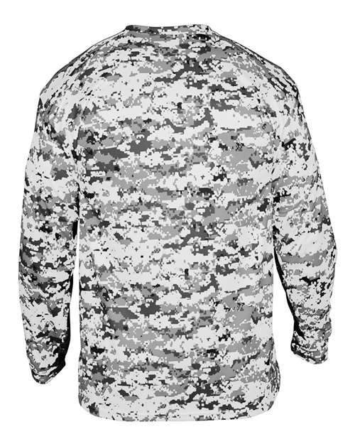 Youth Digital Camo Long Sleeve T-Shirt - Image 25