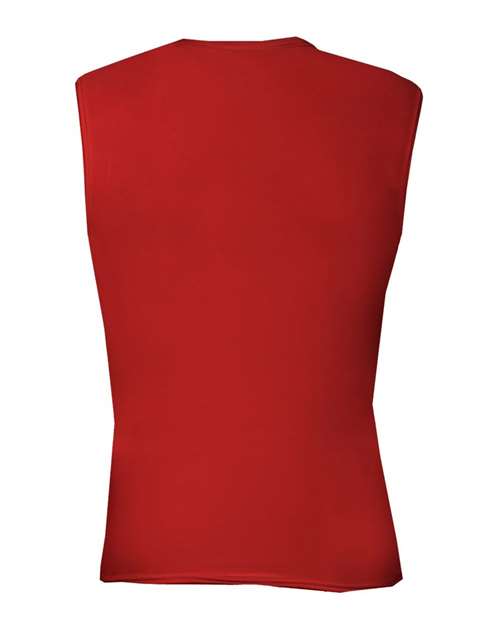 Men's Pro-Compression Sleeveless T-Shirt - Image 24