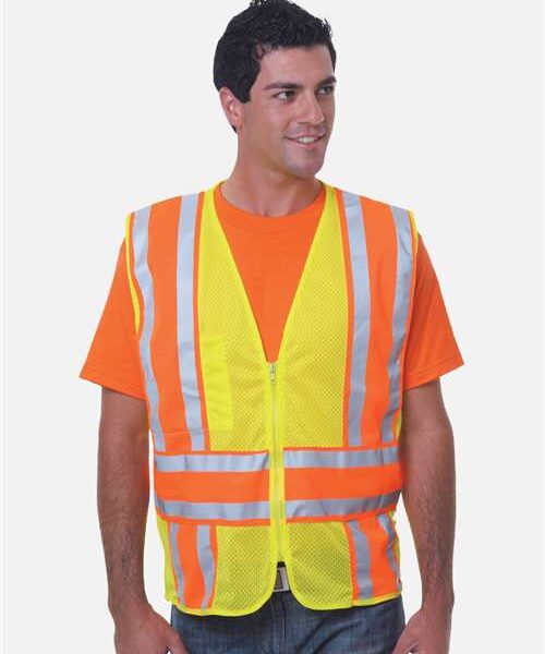 Unisex USA-Made ANSI Safety Mesh Vest