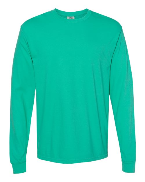 Garment-Dyed Heavyweight Long Sleeve T-Shirt - Image 29