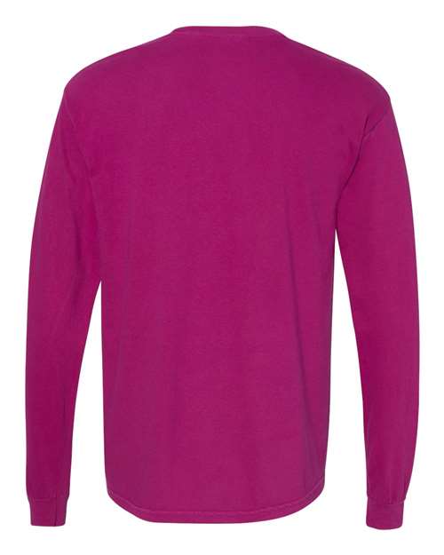 Garment-Dyed Heavyweight Long Sleeve T-Shirt - Image 67