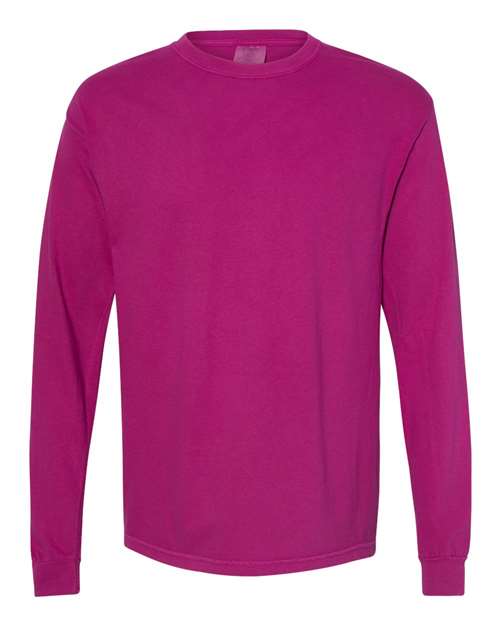 Garment-Dyed Heavyweight Long Sleeve T-Shirt - Image 7