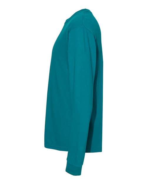 Garment-Dyed Heavyweight Long Sleeve T-Shirt - Image 168