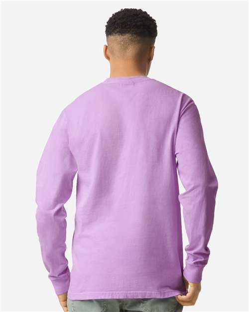 Garment-Dyed Heavyweight Long Sleeve T-Shirt - Image 147