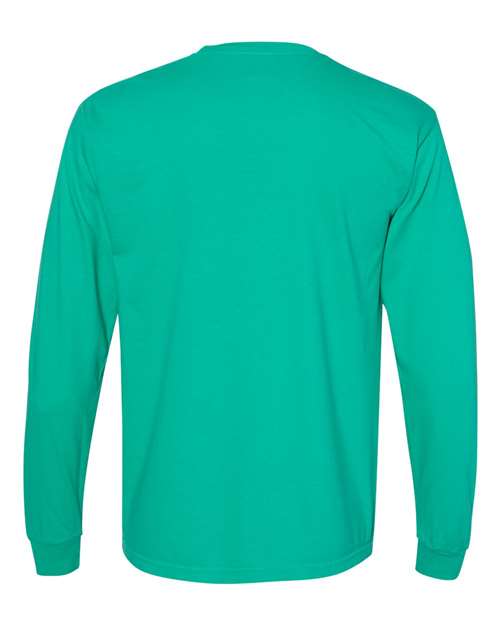 Garment-Dyed Heavyweight Long Sleeve Pocket T-Shirt - Image 68