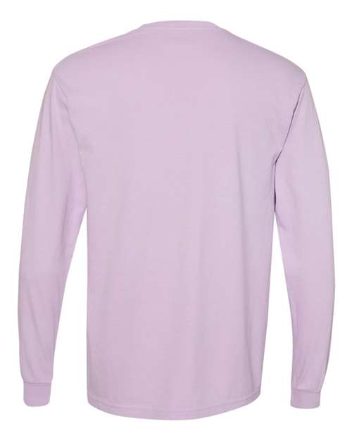 Garment-Dyed Heavyweight Long Sleeve Pocket T-Shirt - Image 81