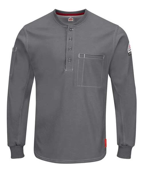 Men's iQ Series® Plus Long Sleeve Henley